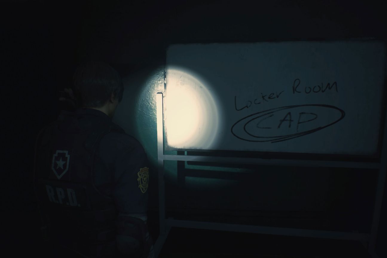 Screenshot aus dem Spiel "Resident Evil 2"