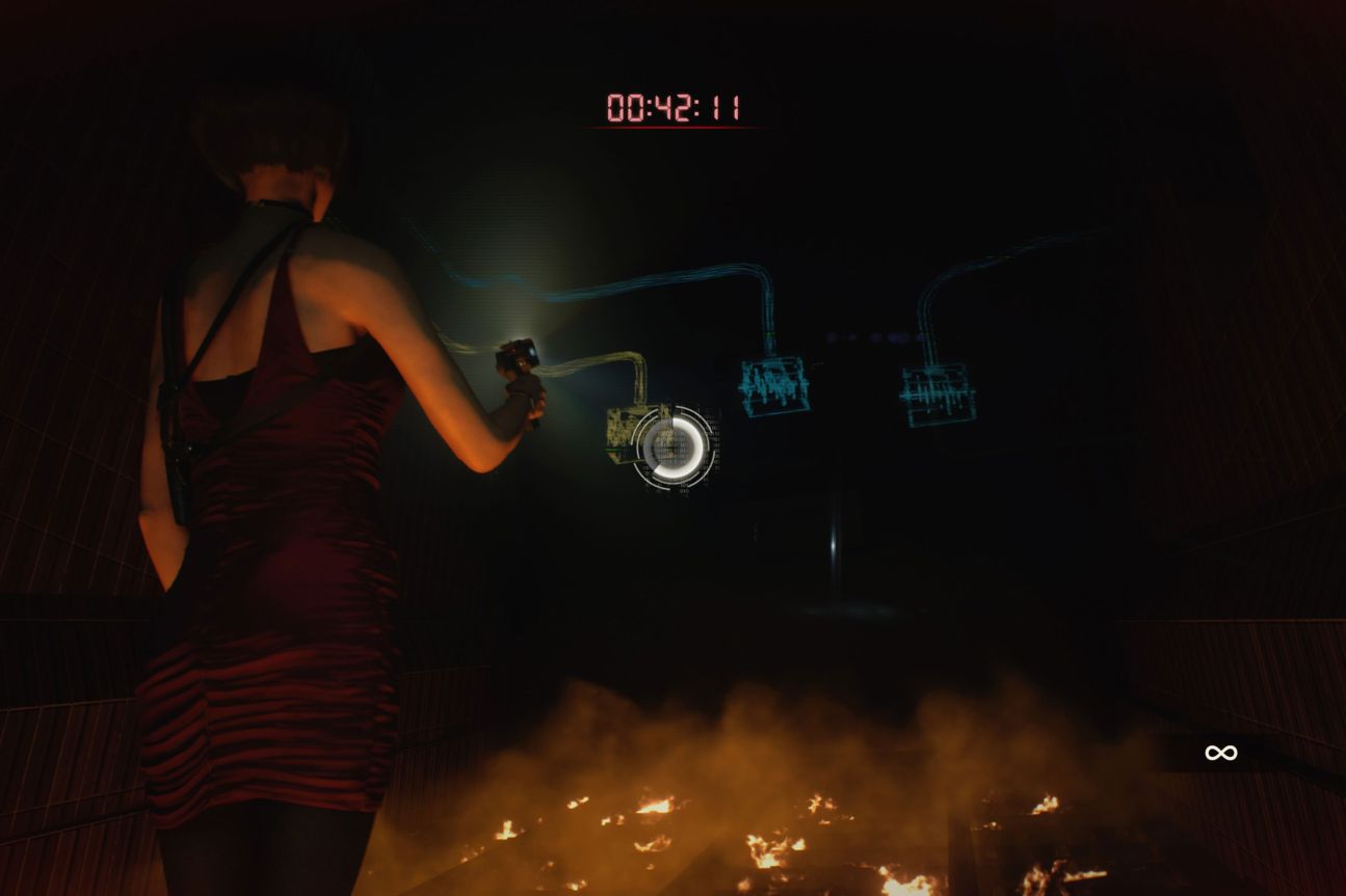 Screenshot aus dem Spiel "Resident Evil 2"