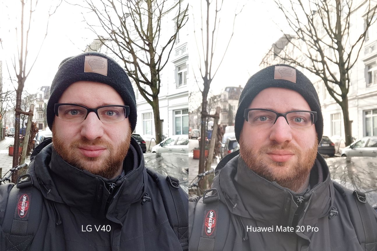 Kameravergleich LG V40 und Huawei Mate 20 Pro