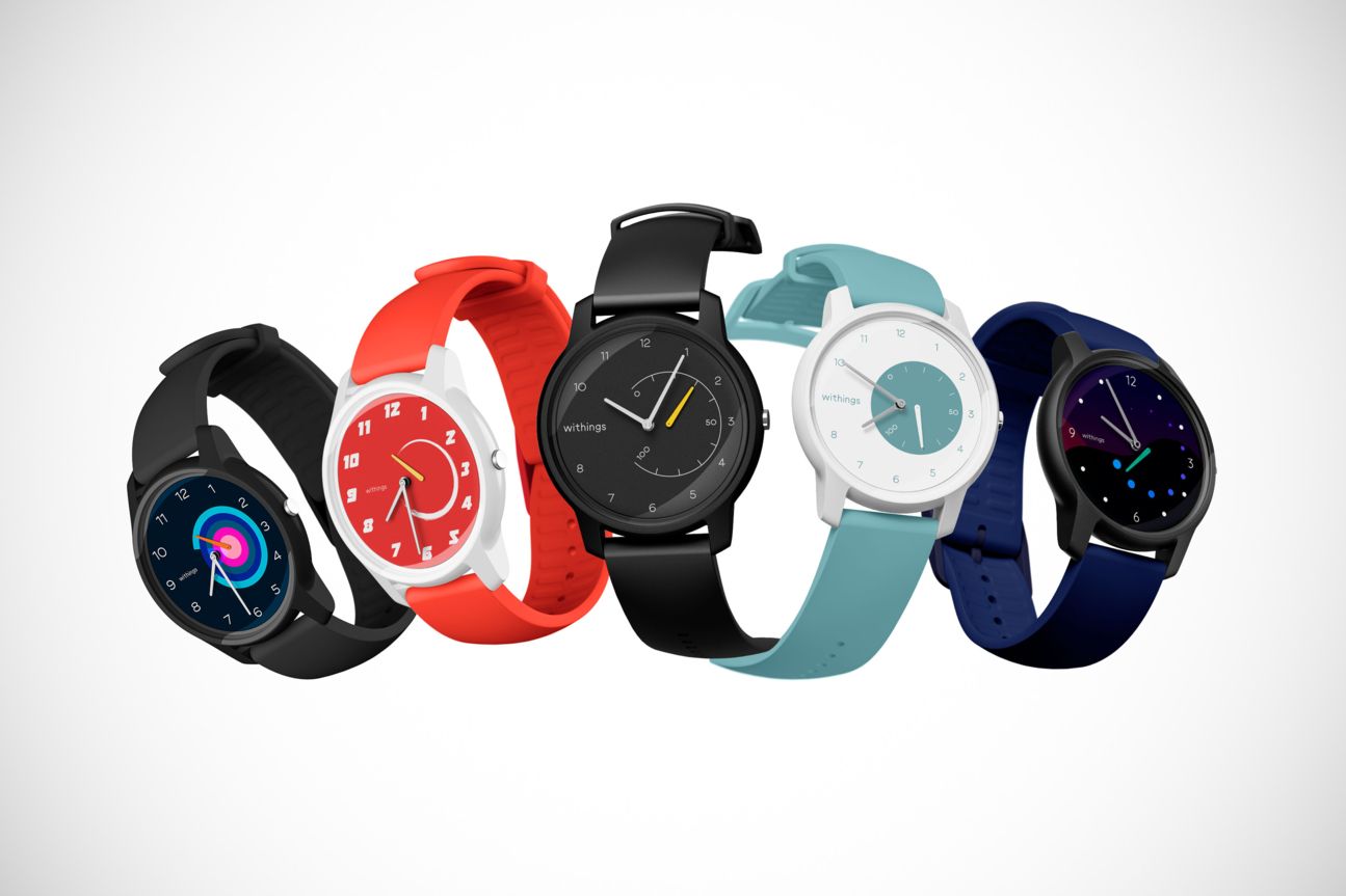 Withings Move Smartwatch in fünf Farben