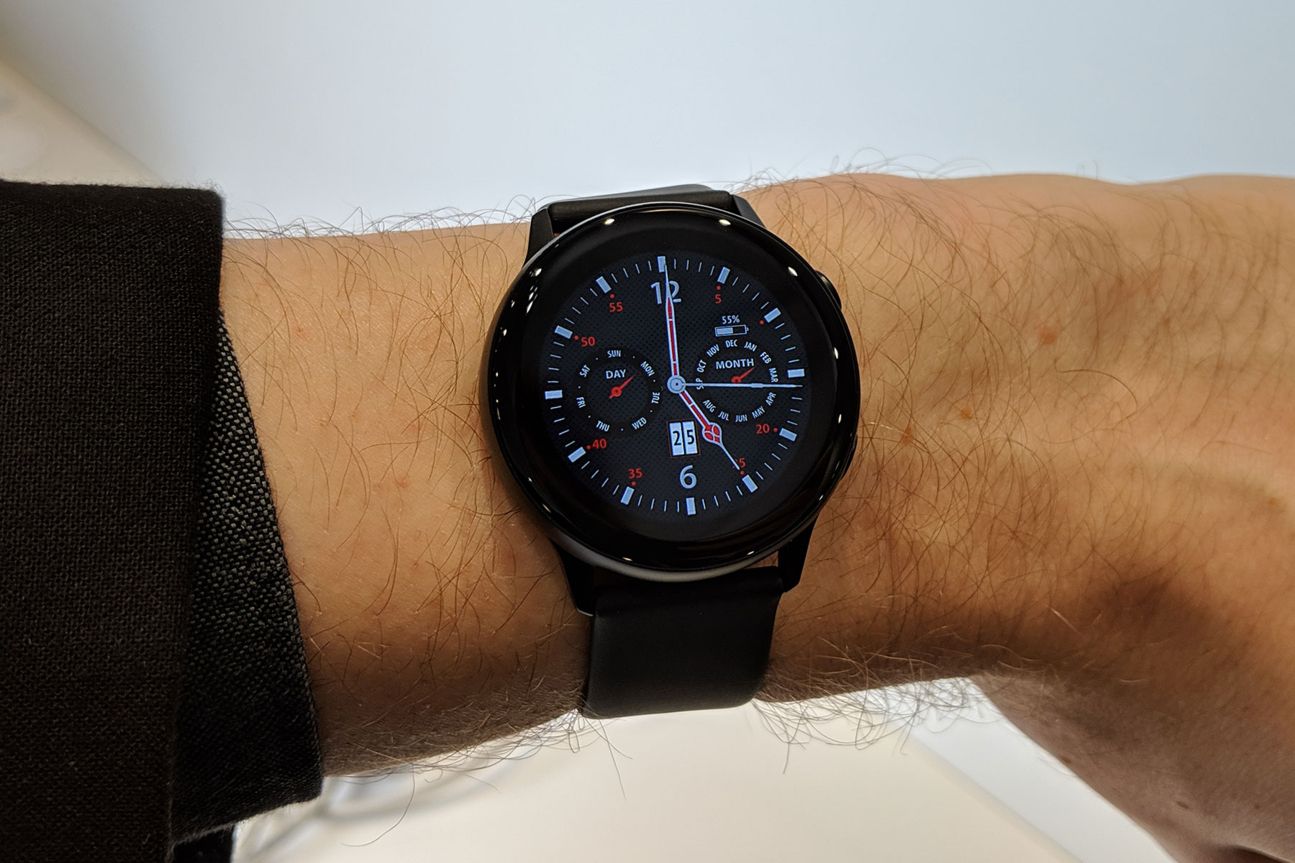 Smartwatch am Arm