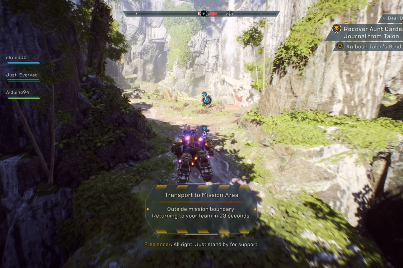 Screenshot aus "Anthem" für PS4 (EA/ BioWare)