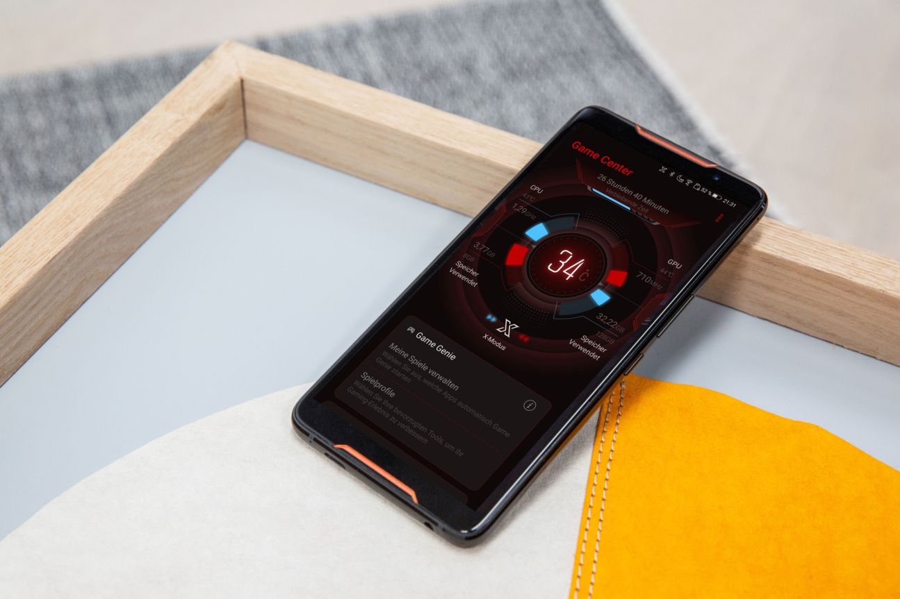 Asus ROG Phone: Screenshot Game Center