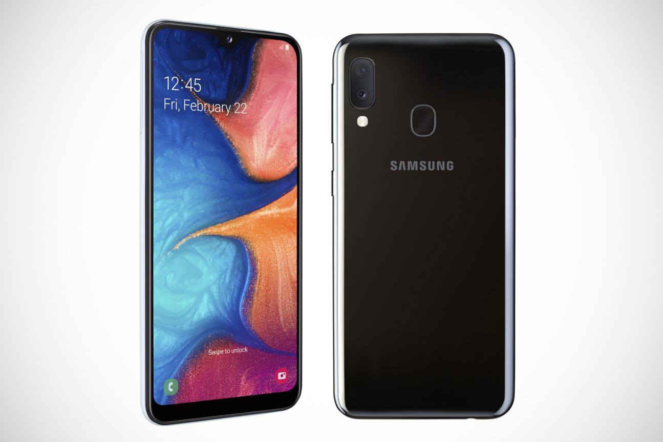 Das Galaxy A20e hat eine LC-Screen