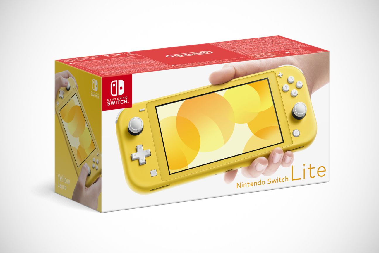 Das ist die Verpackung der Nintendo Switch Lite