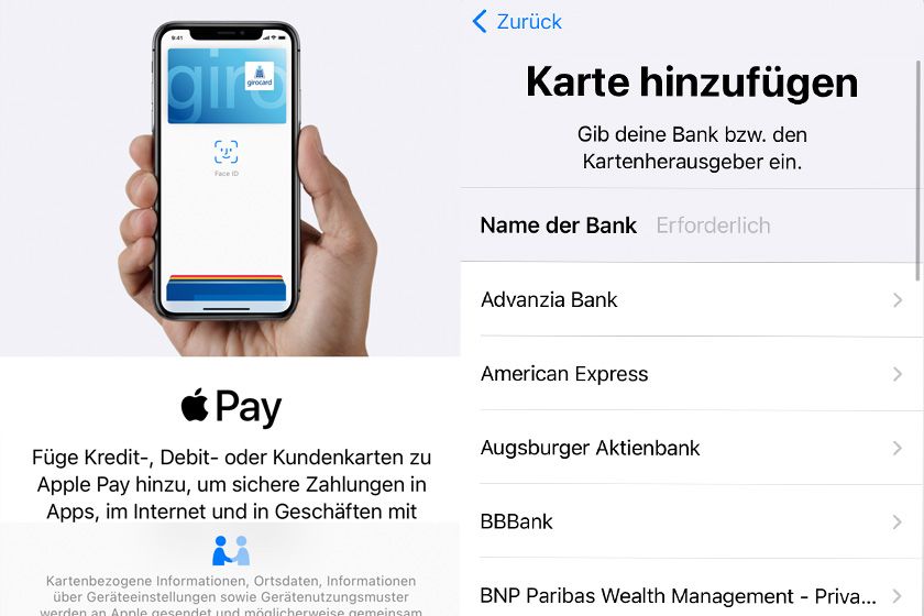 Apple Pay Wallet App