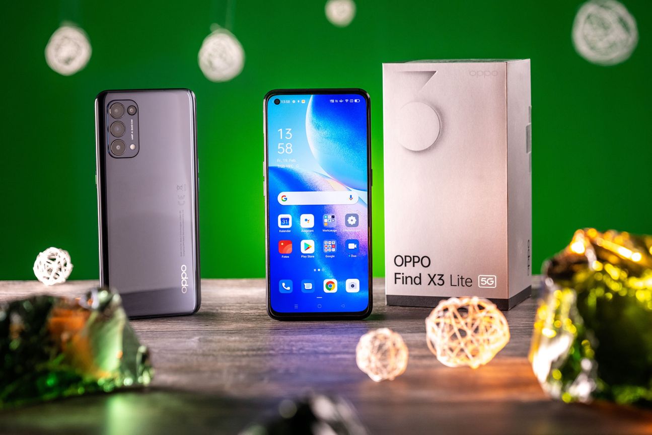 Oppo Find X3 samt Box