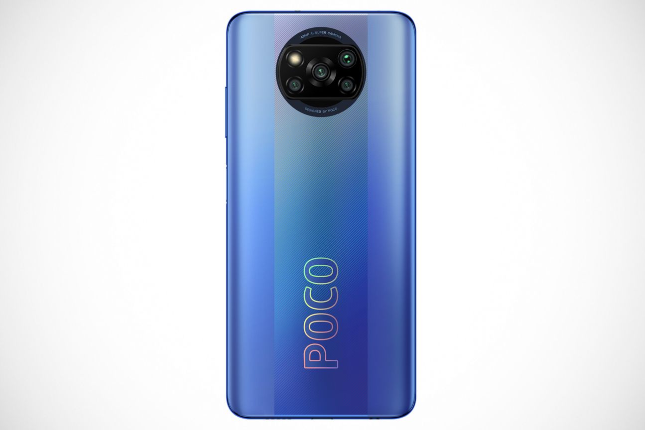 Xiaomi Poco X3 Pro in Blau