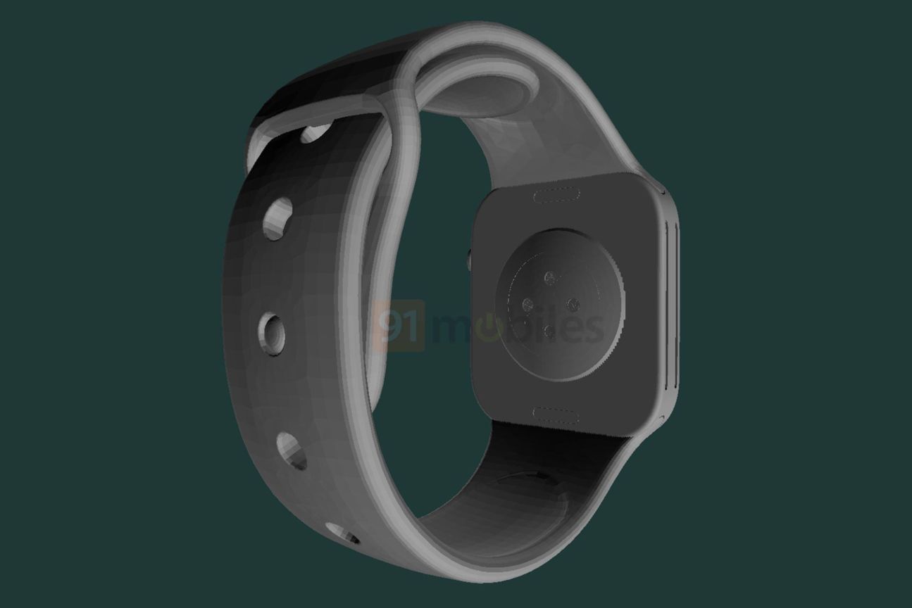 Apple Watch Series 7 CAD Render Armband