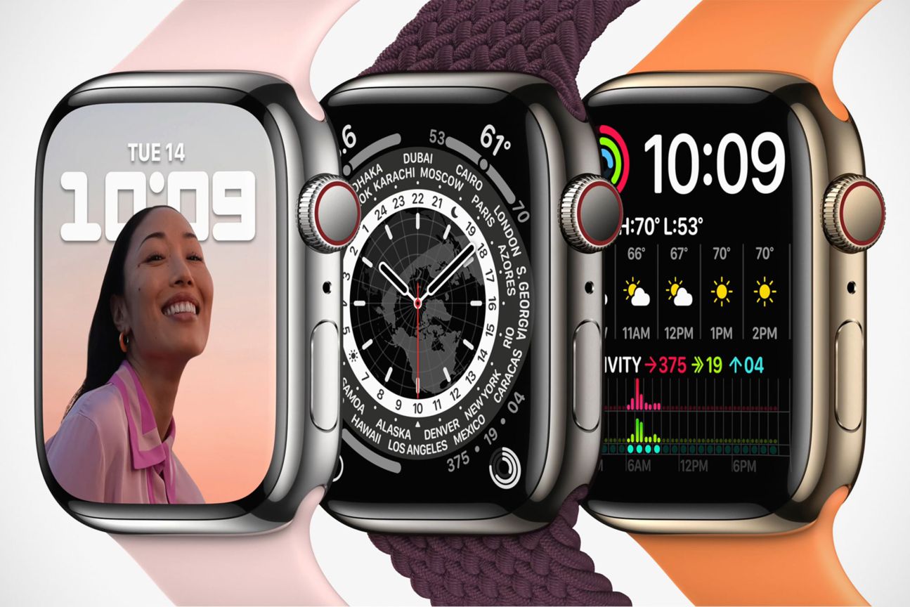 Apple Watch 7 Edelstahl Farben