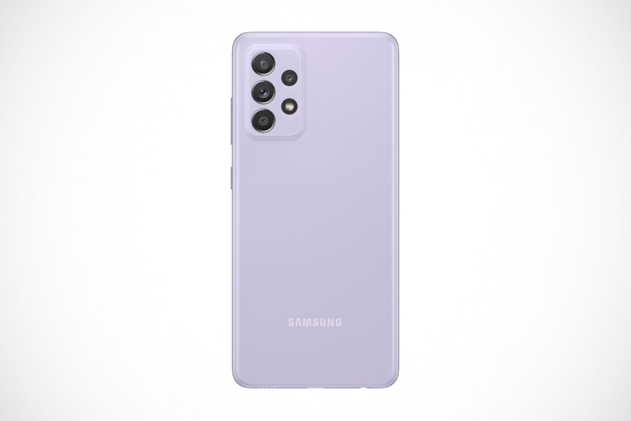 Samsung Galaxy A52 5G Rückseite Violett