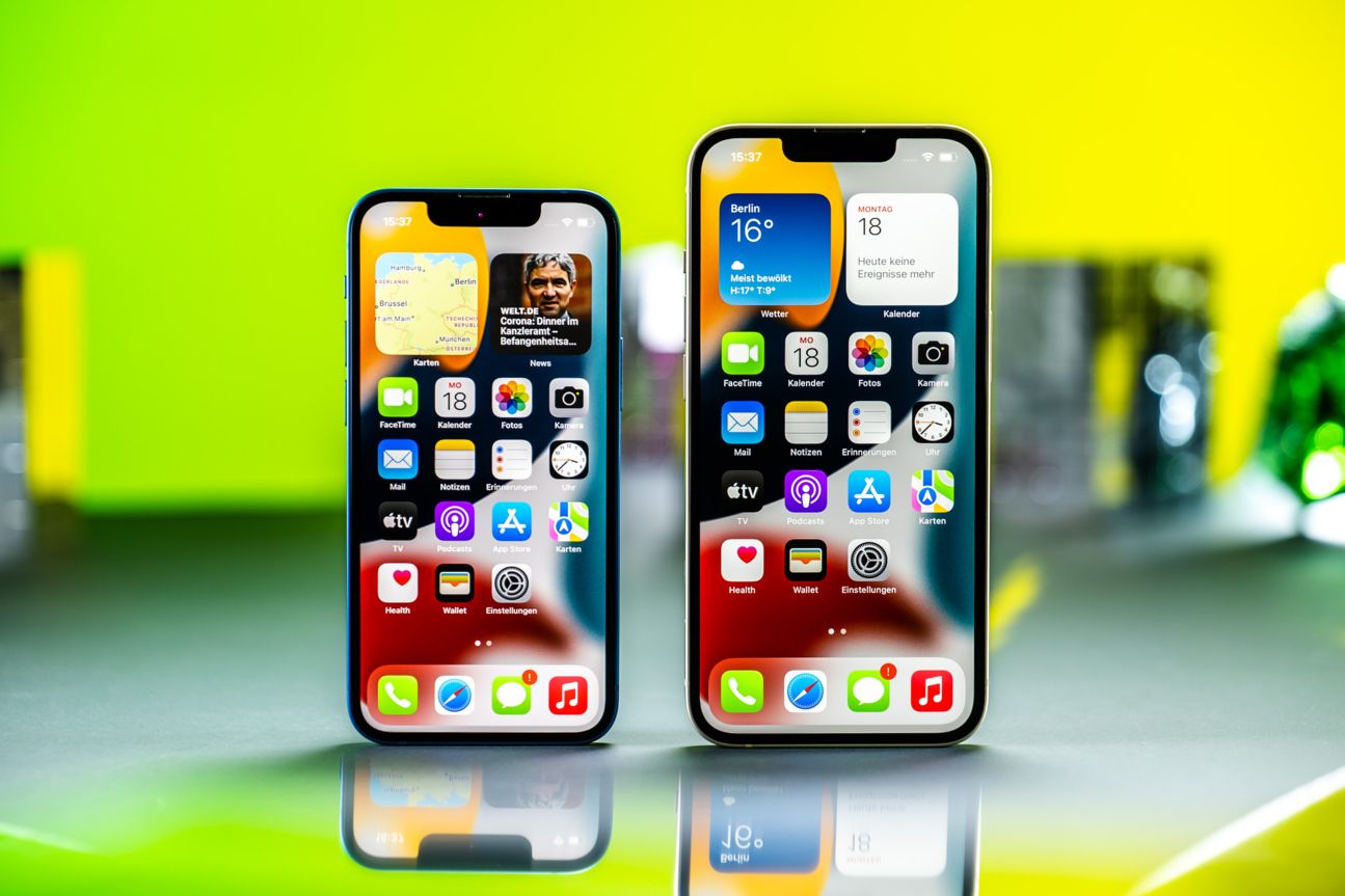 iPhone 13 mini und iPhone 13