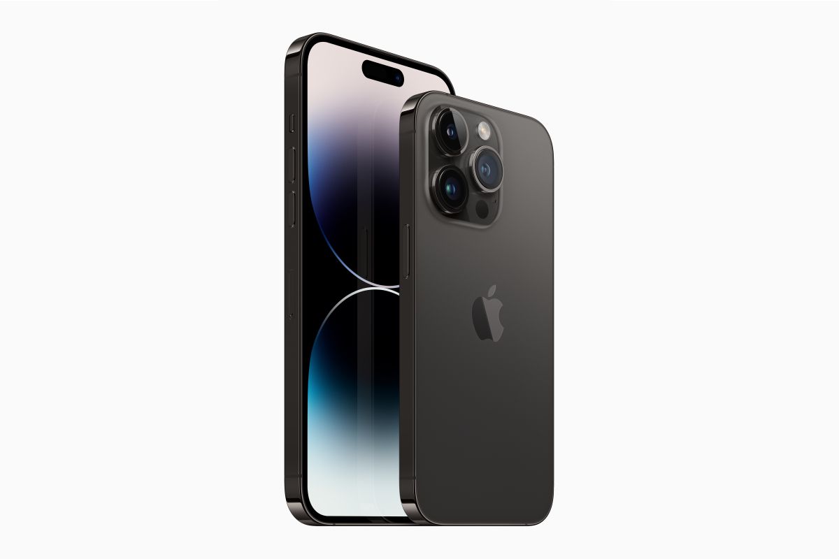 iPhone 14 Pro und iPhone 14 Pro Max Space Schwarz