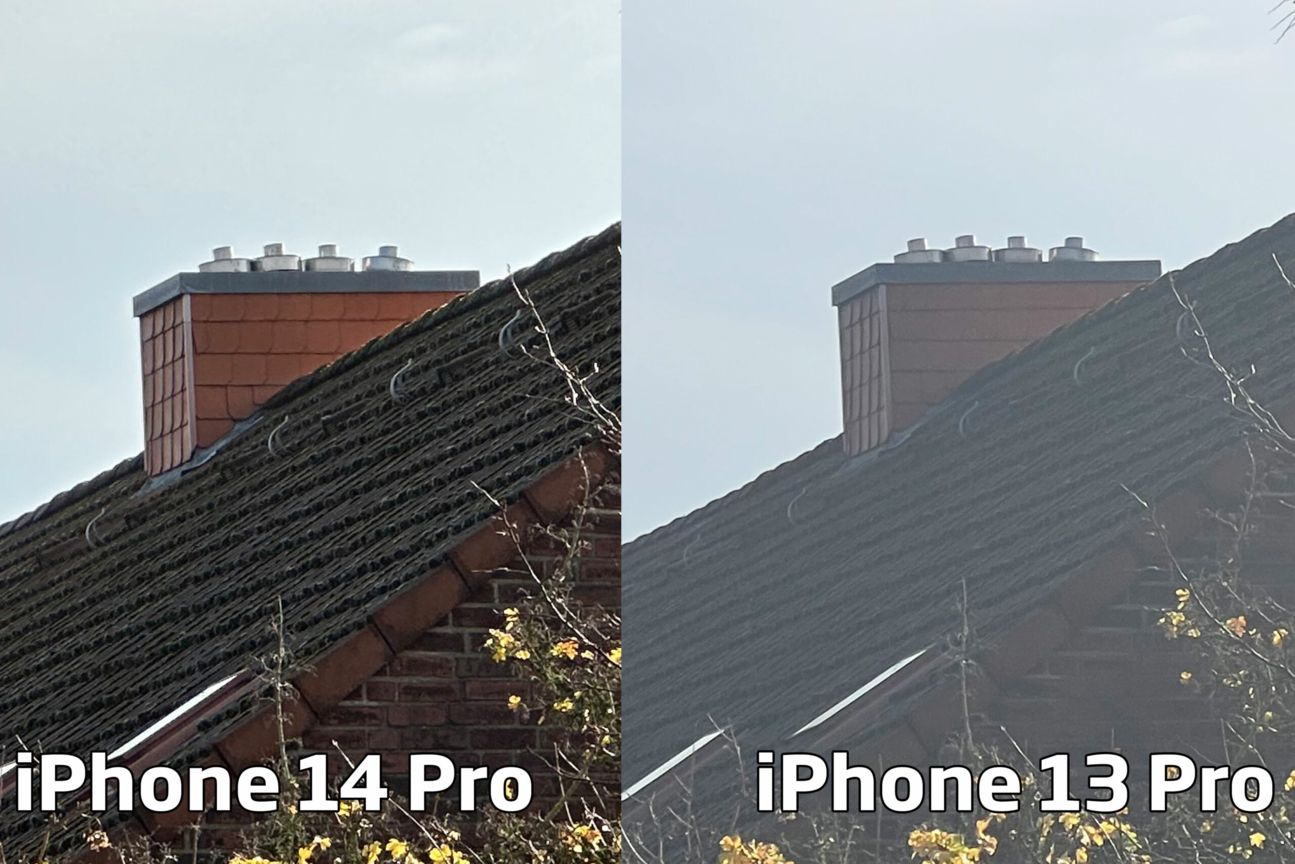 iPhone 14 Pro vs 13 Pro Kameravergleich