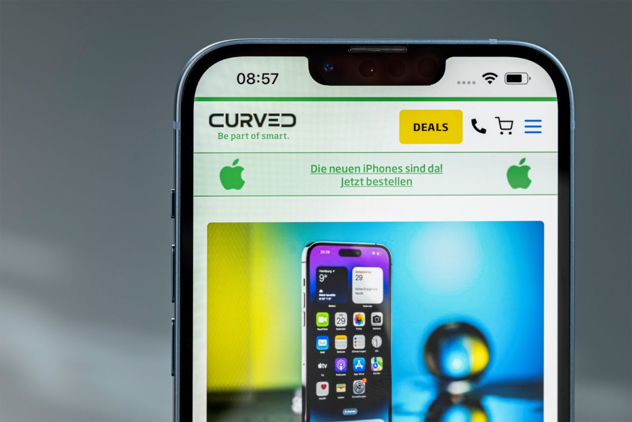 iPhone 14 Plus Test Notch und Displayränder