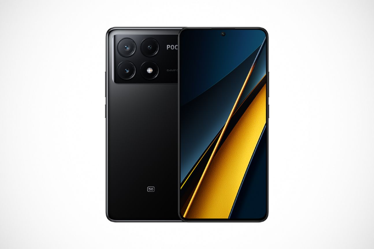 Poco X6 Pro in Schwarz