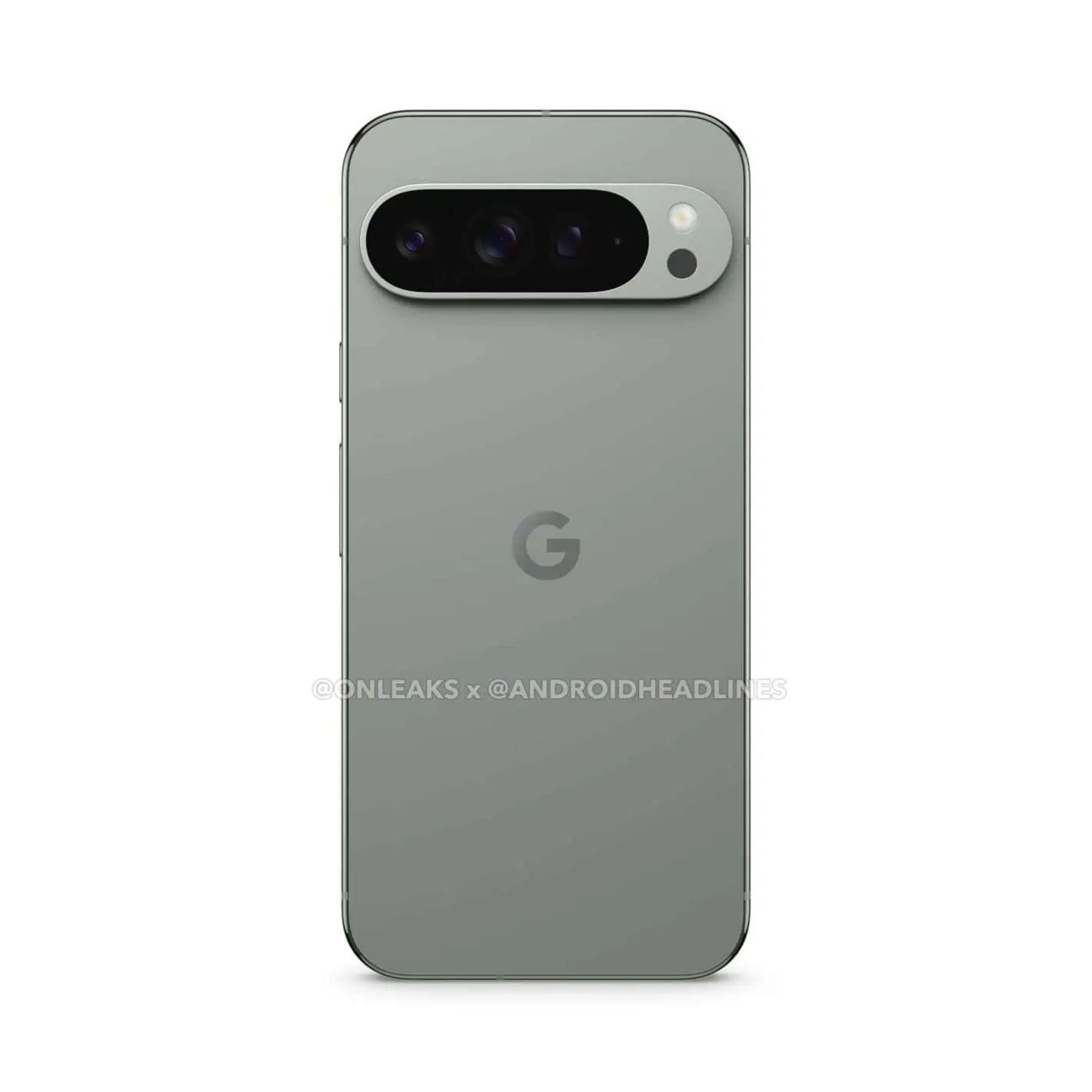 Google Pixel 9 Pro Farbe Hazel Render-Leak