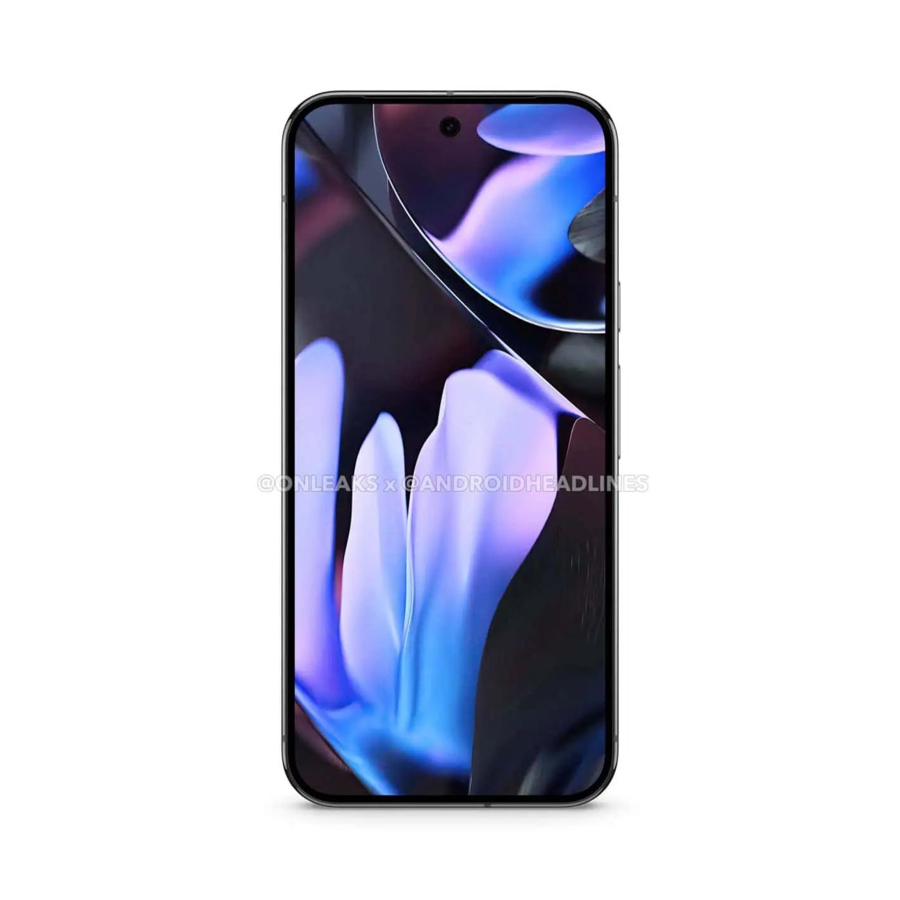 Google Pixel 9 Pro Farbe Obsidian Render-Leak