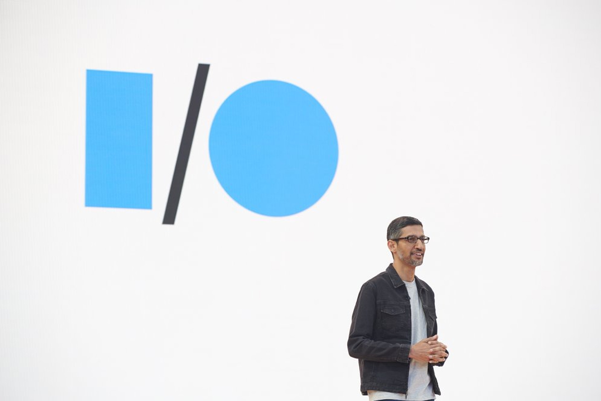 Sundar Pichai auf der Google I/O