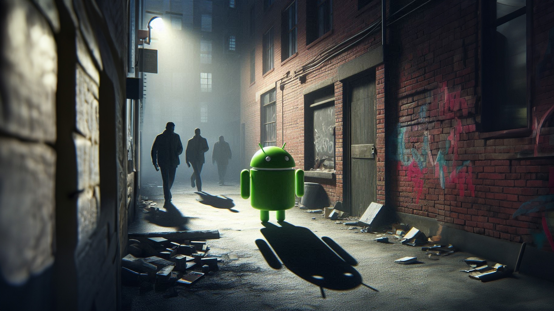 Android in Gefahr