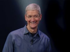 Tim Cook hat Grund zur Freude