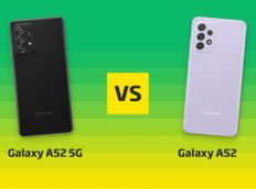 Samsung Galaxy A52 vs A525G